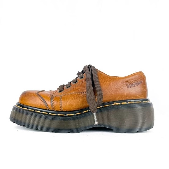 90s Vintage Chunky Dr Martens Made in England 8651 Sz 7M - Picture 1 of 11